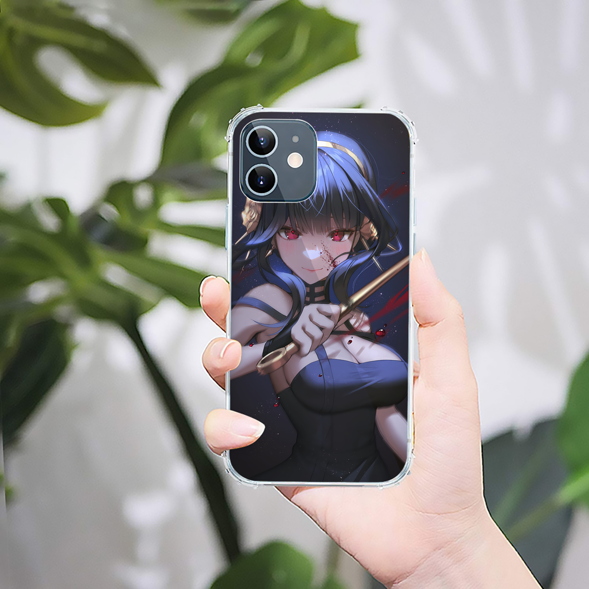 （画像用） SPY×FAMILY间谍家家酒 【iPhone 12シリーズ対応】透明スマホケース（クリアソフトケース）